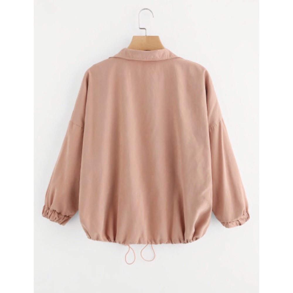 Hem Zip Up Jacket - Picture 2 of 4